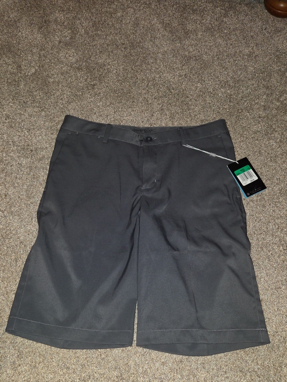 Youth Nike Dark Gray Golf Shorts